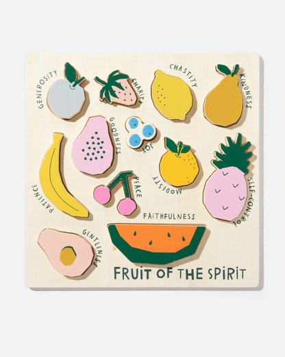 Fruit of the Spirit Wooden Puzzle
