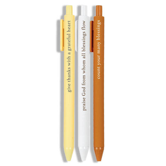 Grateful Bible Study Pen Set
