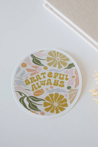 Grateful Always Decal