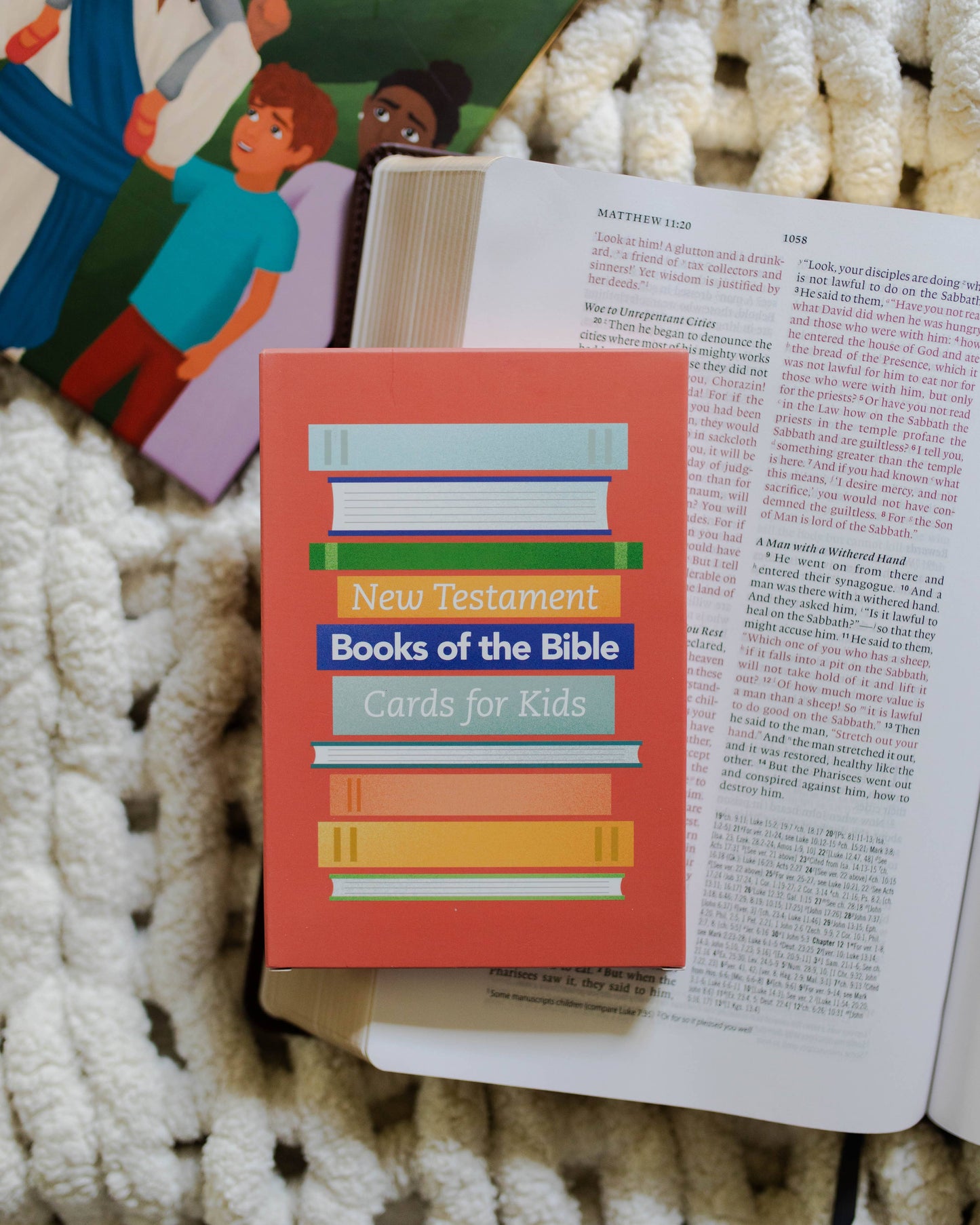 New Testament Books of the Bible Cards - Kids