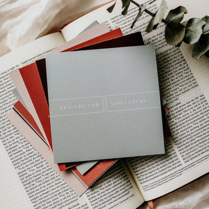 Prayers for Singleness Verse Card Set