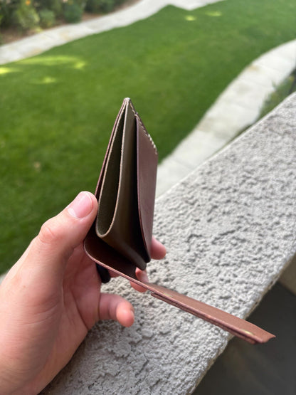 Steadfast Carry - Handcrafted Full Grain Leather Wallet